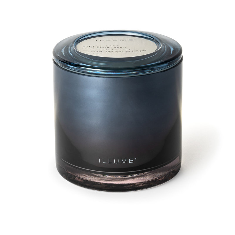 Bougie parfumée en verre «Beautifully Done Essentials Hidden Lake», Verre de déclaration