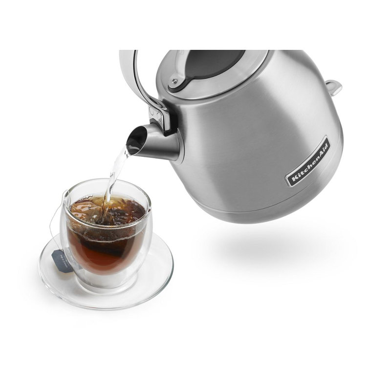 KitchenAid® 1.25 L Electric Kettle, Brushed Stainless Steel