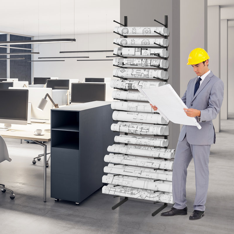 Metal Shelves Hanging File Frames