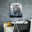 Art mural sur toile Epic Graffiti «White Leopard» par Momart-106416630