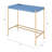 Midriaks Navy Blue & Gold Finish Writing Desk W/USB-1788104561