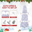 Arbre de Noël blanc illuminé-330670193