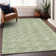 Premium Machine Washable Prisco Green Rug