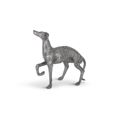 Prancing Dog Statue