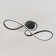 Decklen Matte Black Loop Drop Bar LED Ceiling Pendant Light