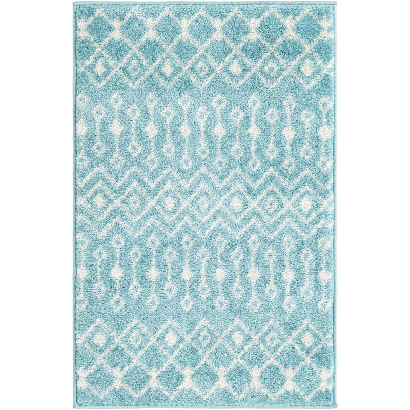 Abstract Indoor Rug, Rectangle 2' x 3'