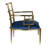 Almond Upholstered Armchair