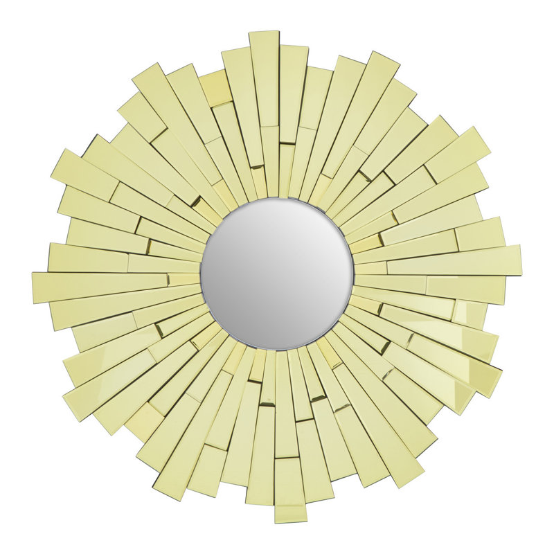 Sue Solid Wood Flat Wall Mirror