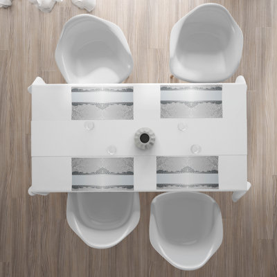 Polyester Floral Rectangle Placemat