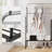 53'' Rolling Industrial Pipe Clothing Rack-97975215