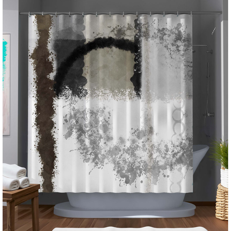Abstract Shower Curtain