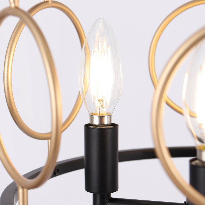 Plafonnier semi-encastré 4 lumières