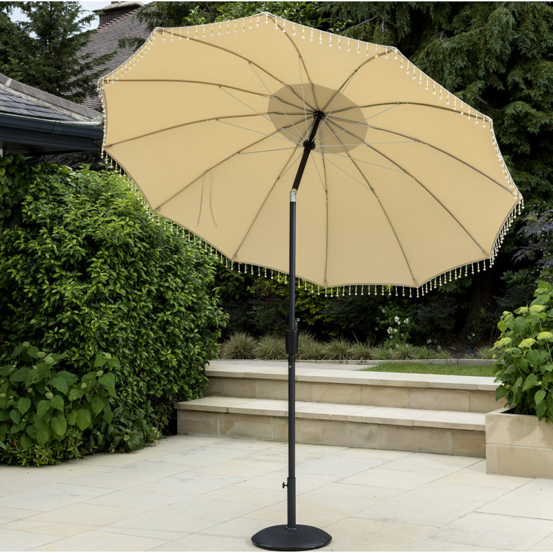 Collette 250cm Market Parasol, Cream
