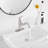 Single-Hole Single-handle Bathroom Faucet with Drain Assembly-88841727
