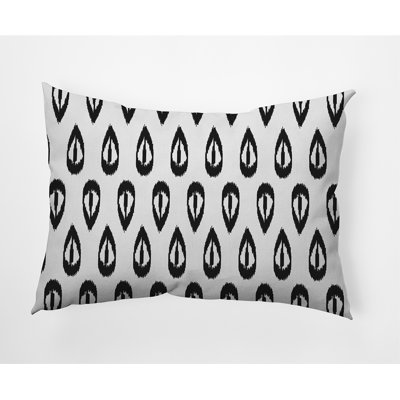 Geometric Outdoor Reversible Throw Pillow