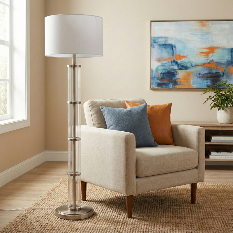 Brushed Nickel Floor Lamp