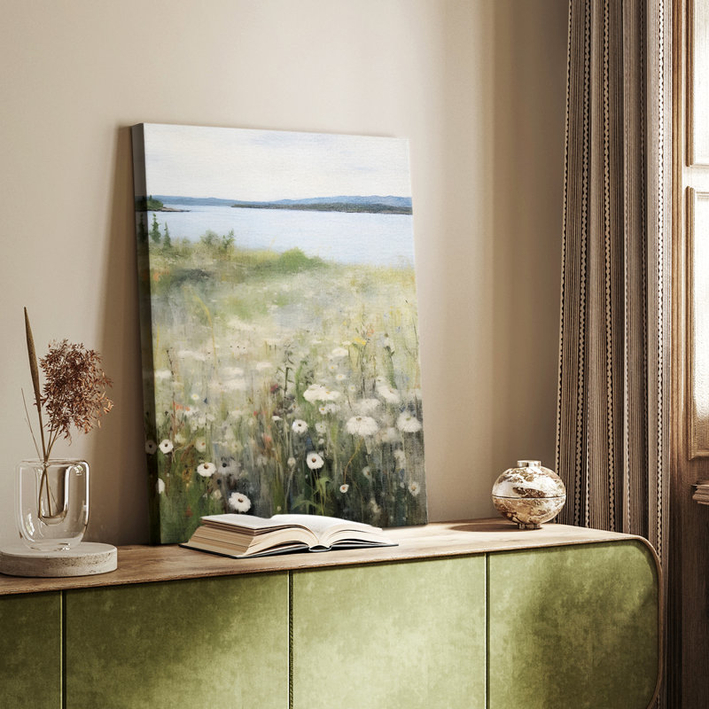 Paysage rétro Lxxxvi - galerie Cavas sur mesure, H 27 po x l 18 po