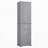 Tall Storage Cabinet with 4 Doors, Adjustable Shelf-1133915791