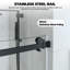 Porte de douche, porte de douche coulissante sans cadre l 56-60 po x H 76 po-103284532
