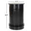 Table de bout cylindrique pivotante en bois massif avec rangement Regan-33641558