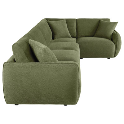 Logan Green 5-piece Modular Sectional Sofa