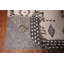 Grand tapis oriental marocain géométrique ivoire 12 x 16