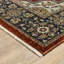 Tapis oriental rouge / bleu Hovis-1871715778