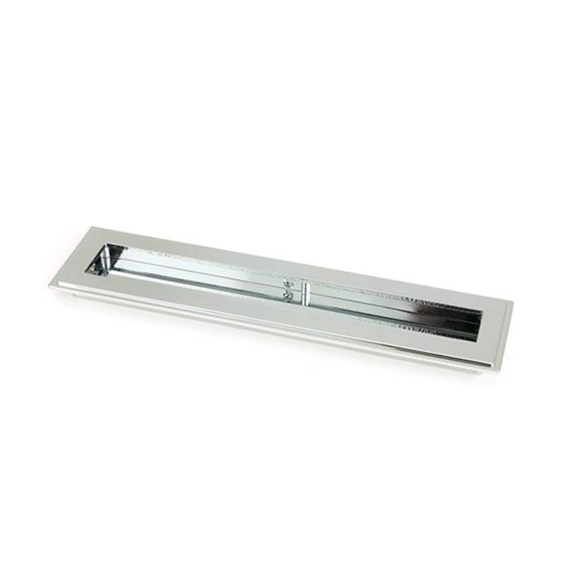 Recessed Handle, 22 cm, Polished Chrome