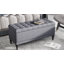 Atzel 36.25'' Tufted Rectangle Storage Ottoman,Storage Ottoman, Linen Upholstered Storage Bench with Lift Top and Button Tufted for Living Room-198539854