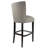 Upholstered Counter Stool with Solid Wood Frame-48367410