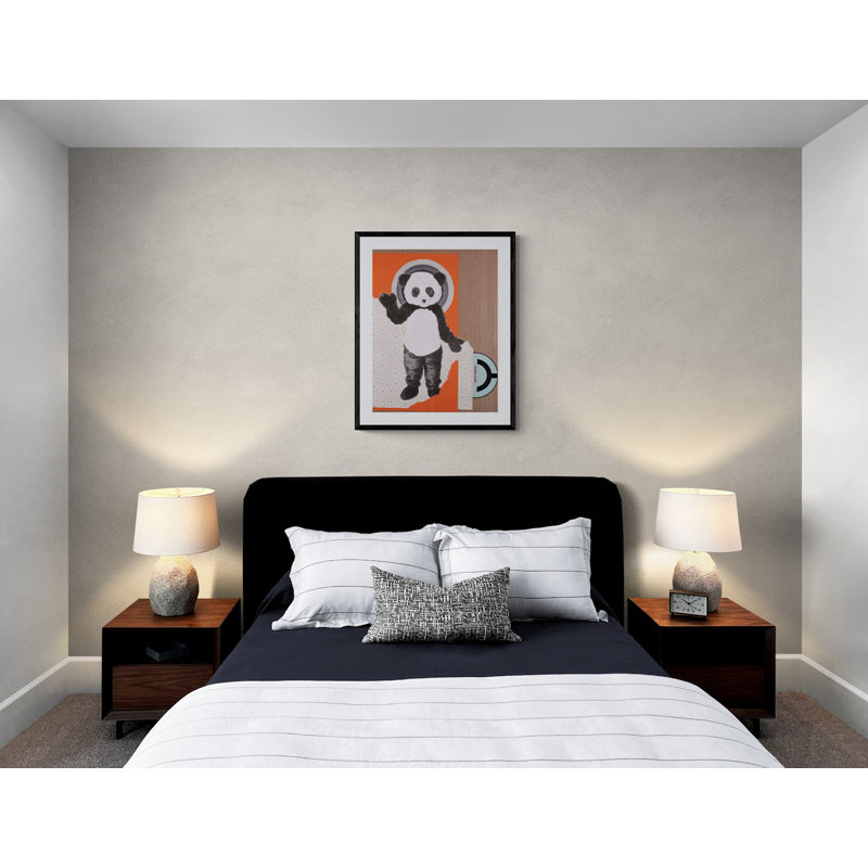 Good Luck Panda Print by Jphono 1, 32" H x 24" W, Wrapped Canvas