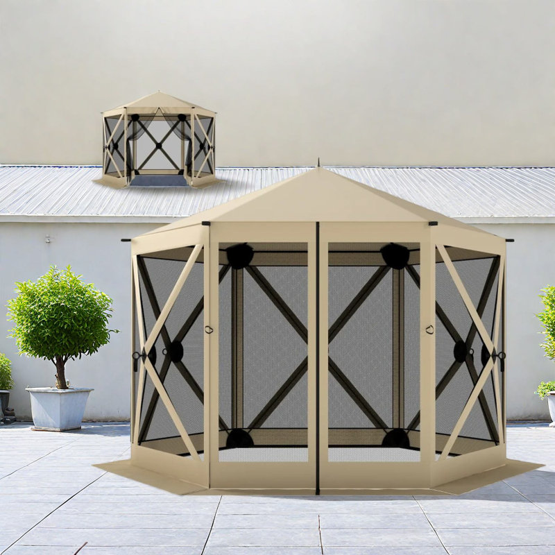 Modern Pop-up Canopy Gazebo With Frame, Spacious & Portable For Outdoor Events