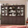 Wooden Bookcase Set, Brown