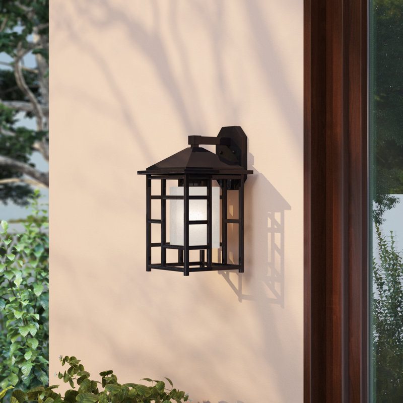 Lanterne murale d’extérieur 1 luminosité Rowen, H 15 po x l 8,5 po x P 9,3 po