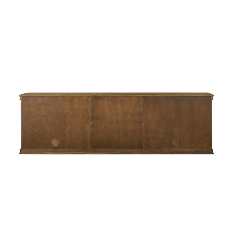 Cambra Media Console-Drifted Oak