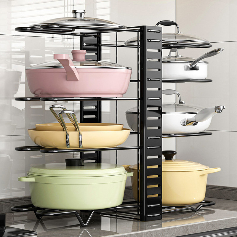 Séparateur de casseroles, couvercle de casserole et support à casseroles