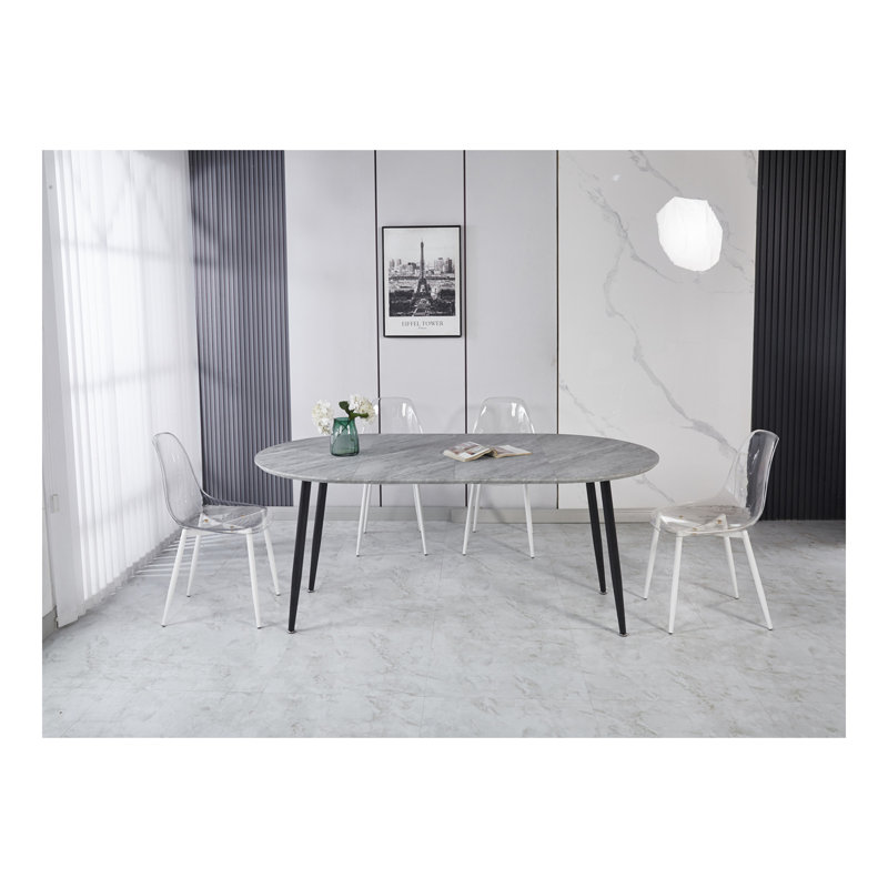 Extensible Table,DINING TABLE,Metal Leg