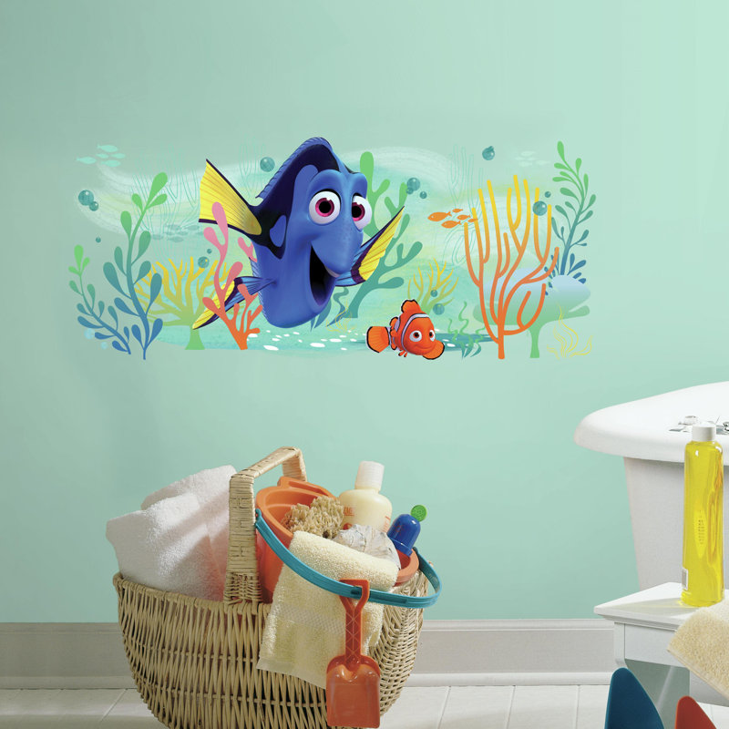 Décalcomanie murale dory et colle