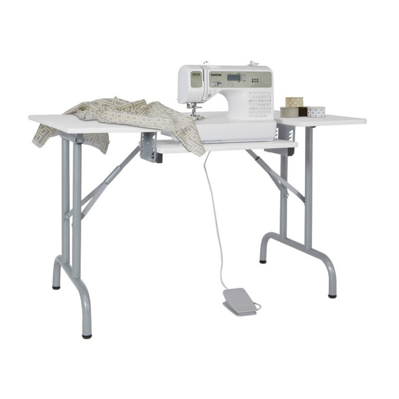 Rowling 121cm Rectangular Adjustable Folding Table