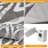 Sofihas Kitchen Mat 2 piece Non Slip Washable Set-1558948212