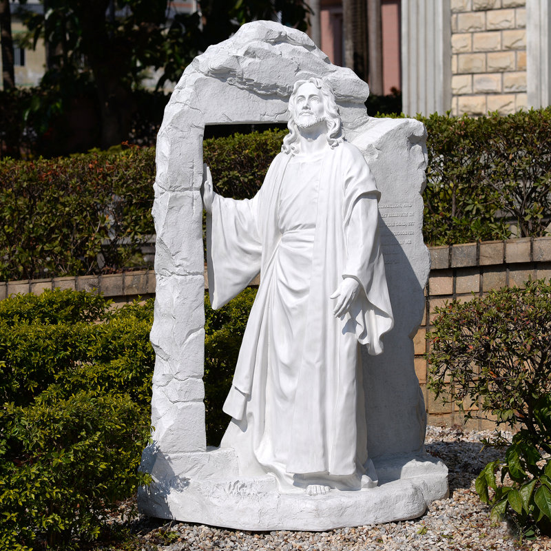 Statue de Jésus ressuscité