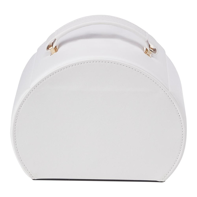 PU Leather Jewellery Box +, White