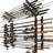 Black 8 Rod Wall/Ceiling Rack - 2 Pack