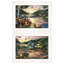 Art mural encadré 2 pièces Lakefront-933281434