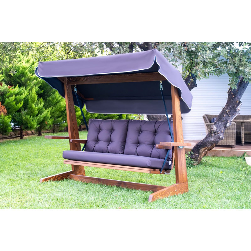 Balancelle de jardin triple, Beige