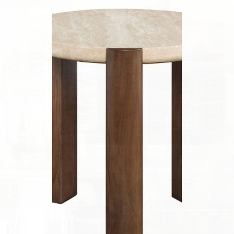 End Table with Contemporary Style Design