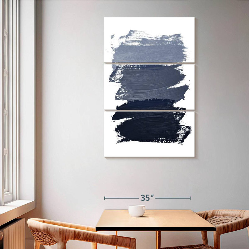 Avery Blue Paint, 65" H x 42" W