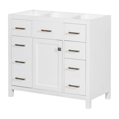 [Cabinet seulement] Meuble-lavabo (lavabo non inclus)