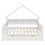 Woodhouse Platform Beds With LED, Storage Shelves, Drawers And Guardrail-366548719
