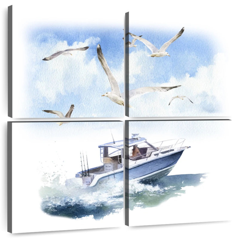 Bateau Mehar, H 18 po x l 18 po